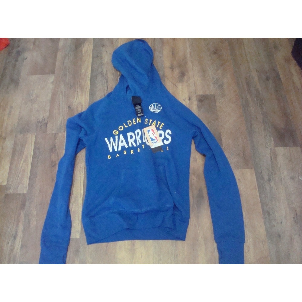 WOMENS MEDIUM GOLDEN STATE WARRIORS HOODIE SHIRT VINTAGE DEADSTOCK 03